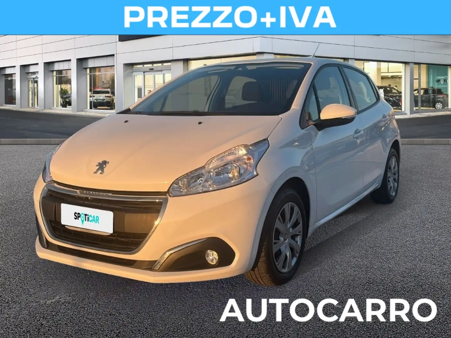 Peugeot 208 1° serie - BlueHDi 100 S&S 5 porte Van Active Bianco - 1