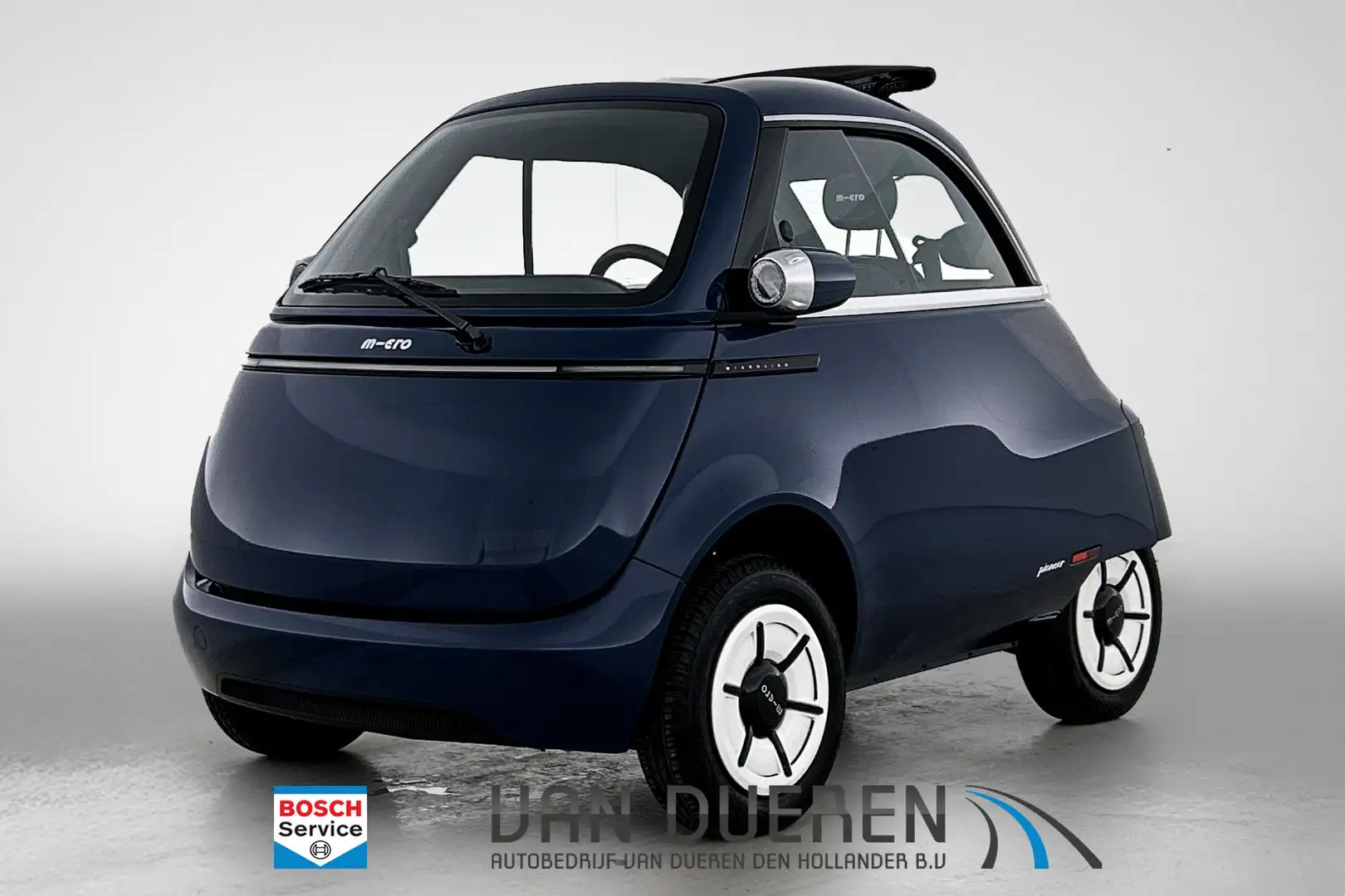 Micro Microlino Pioneer, 90 km/u 177 km Range Zonnedak, Blau - 1