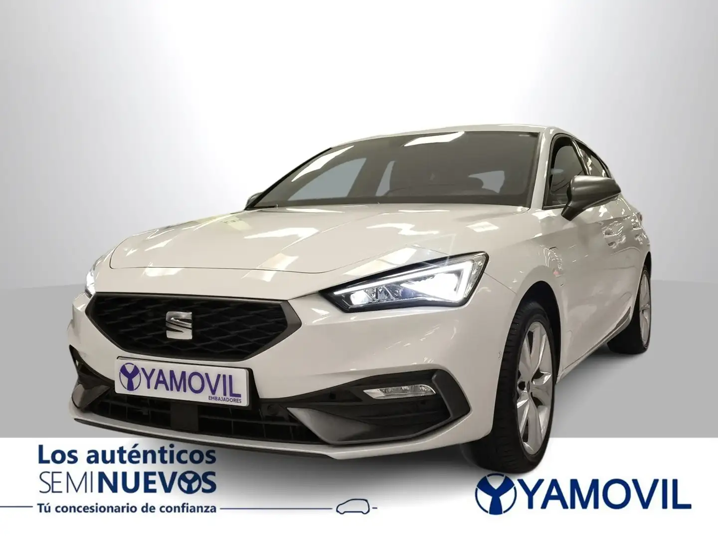 SEAT Leon 1.5 e-Hybrid S&S FR XM DSG-6 204 Blanco - 1