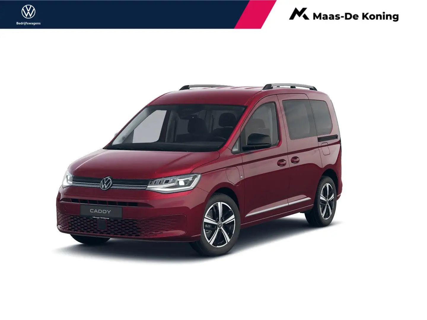 Volkswagen Caddy Bedrijfswagens Combi Kombi Style 1.5 eHybrid 115pk Rood - 1