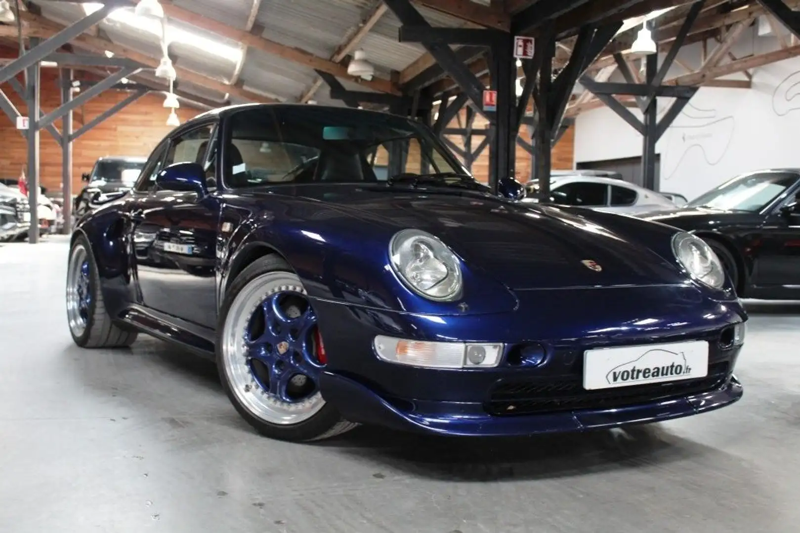 Porsche 911 (993) TURBO Blauw - 1