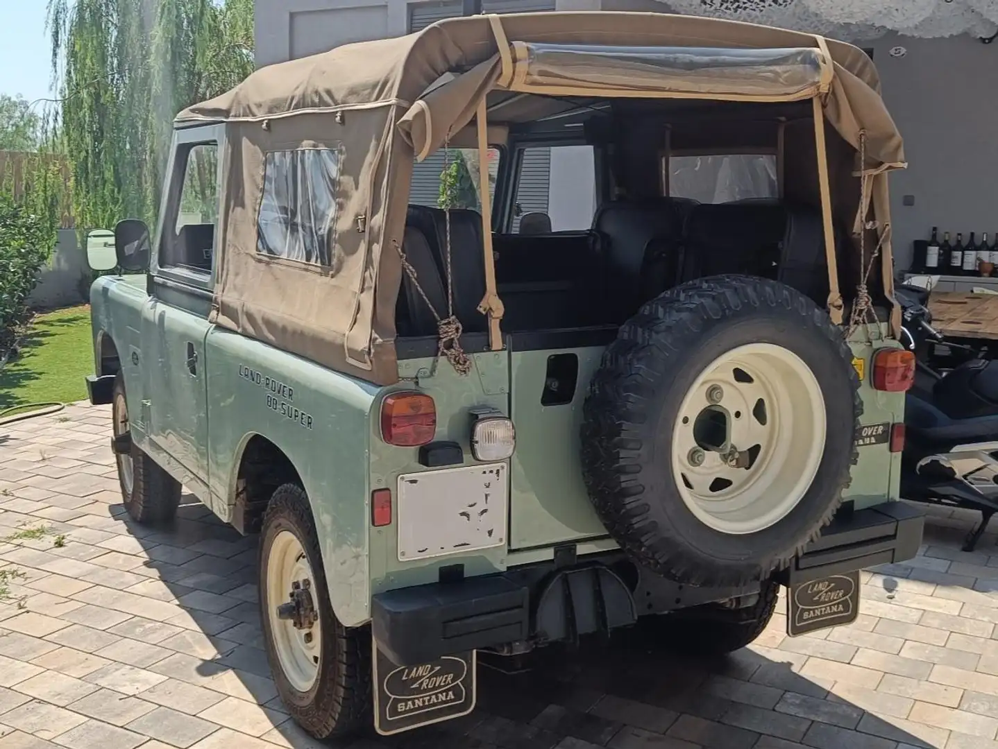Land Rover Series Santana 88 zelena - 2