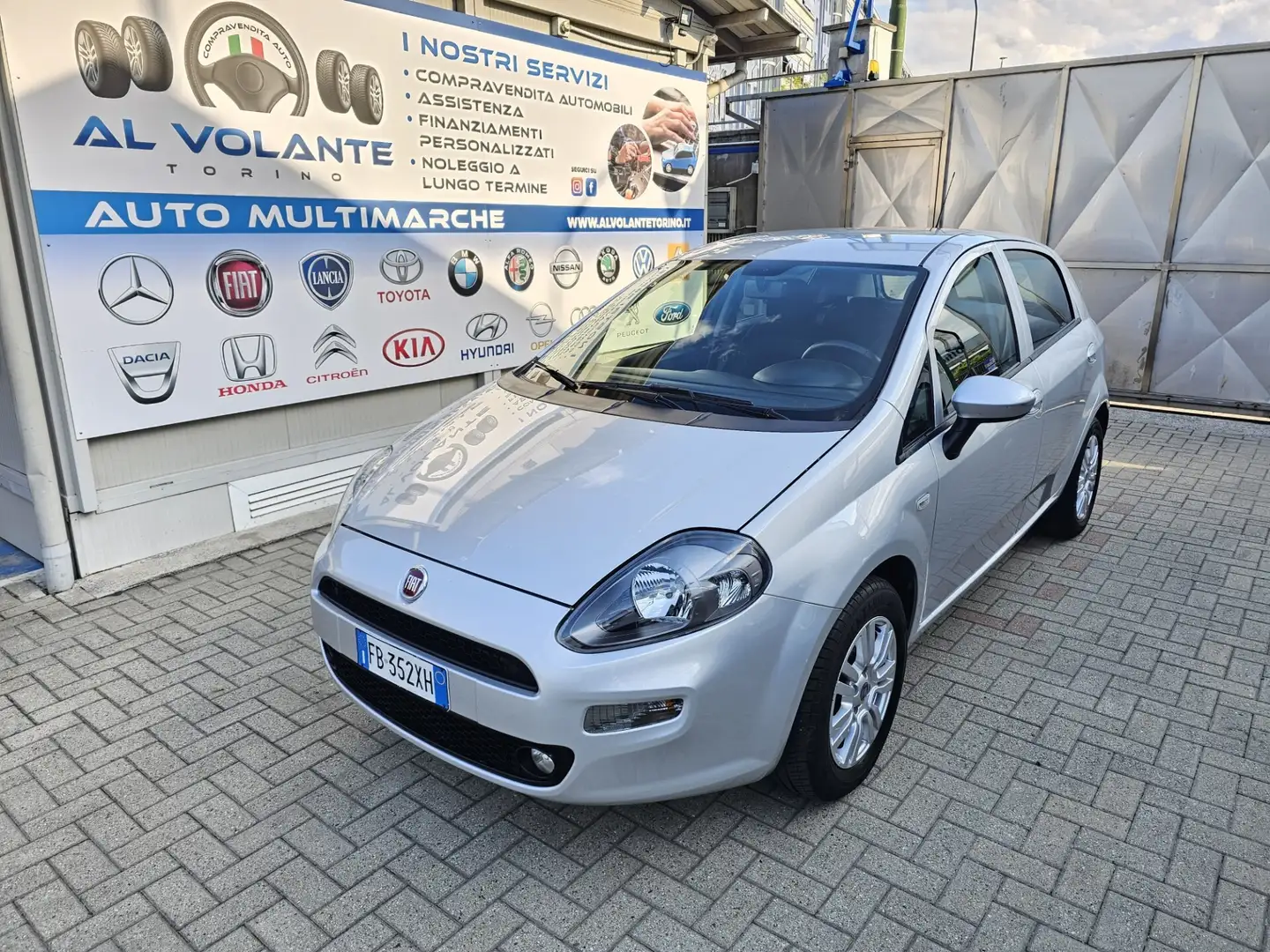 Fiat Punto Punto 1.2 8V 5 porte Lounge Argent - 1