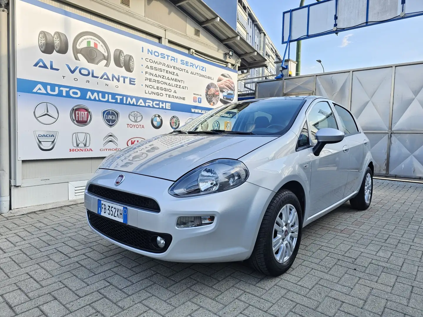 Fiat Punto Punto 1.2 8V 5 porte Lounge Argent - 2