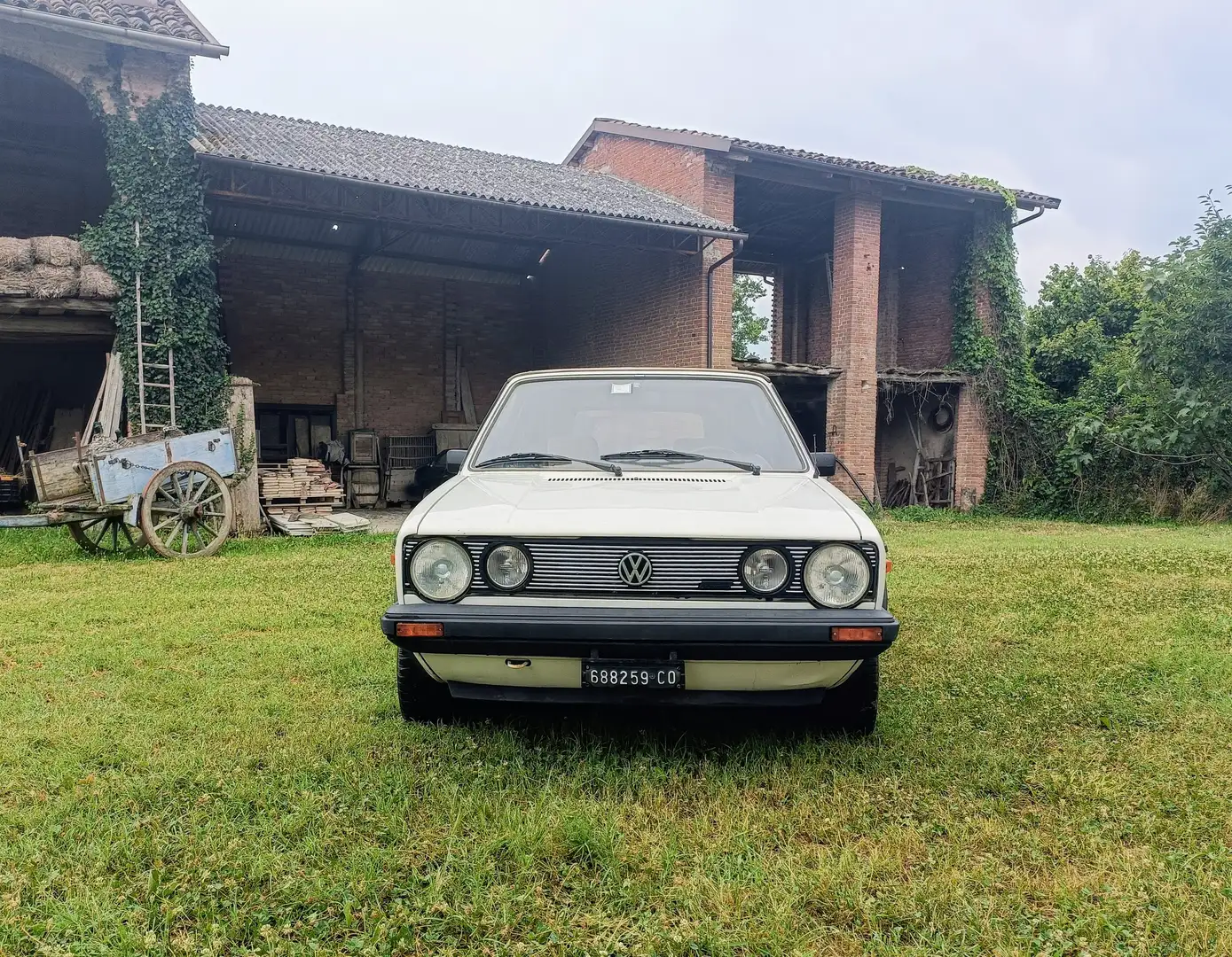 Volkswagen Golf Cabriolet Golf Cabrio 1.1 GL Blanc - 2