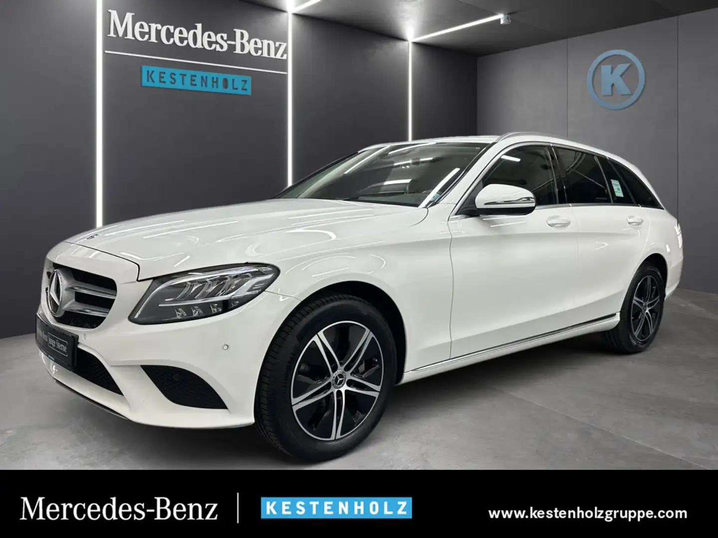Mercedes-Benz C 200 T 4M COMAND LED Kamera Spurhalt-Ass SpurPak Weiß - 1