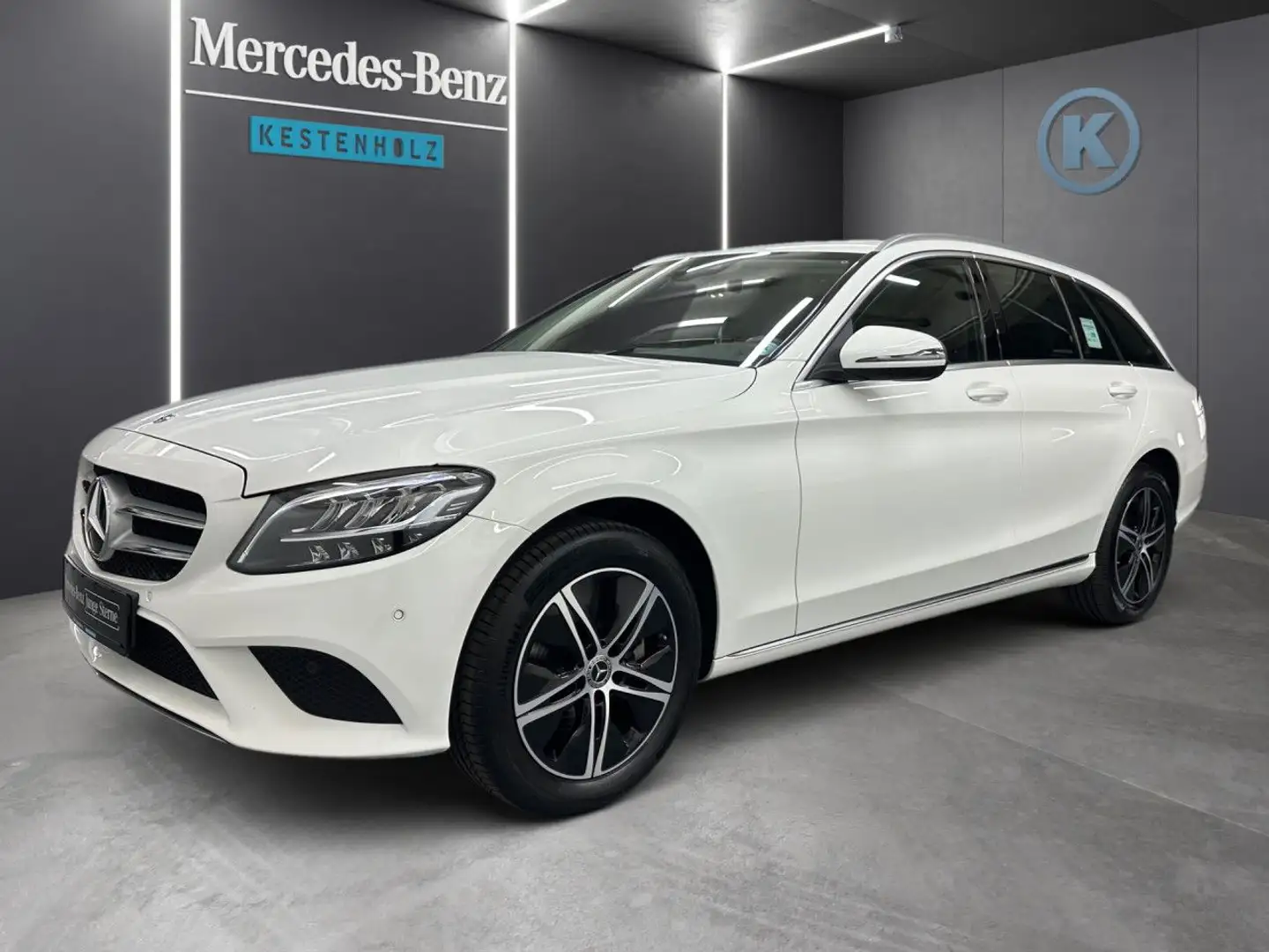 Mercedes-Benz C 200 T 4M COMAND LED Kamera Spurhalt-Ass SpurPak Weiß - 2