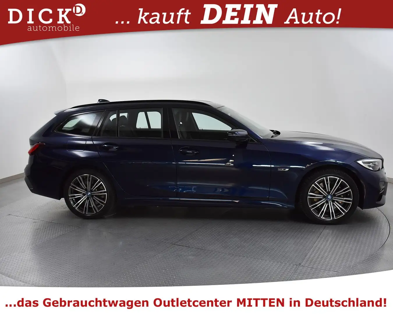 BMW 330 e Sport Aut M PAKET+SHADO+VIRTU+PROF+LED+AHK+ Blau - 2