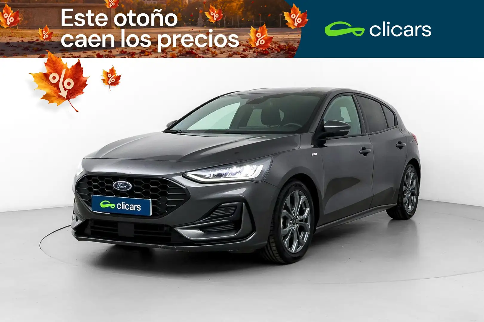 Ford Focus 1.0 Ecoboost MHEV ST-Line 155 Gris - 1