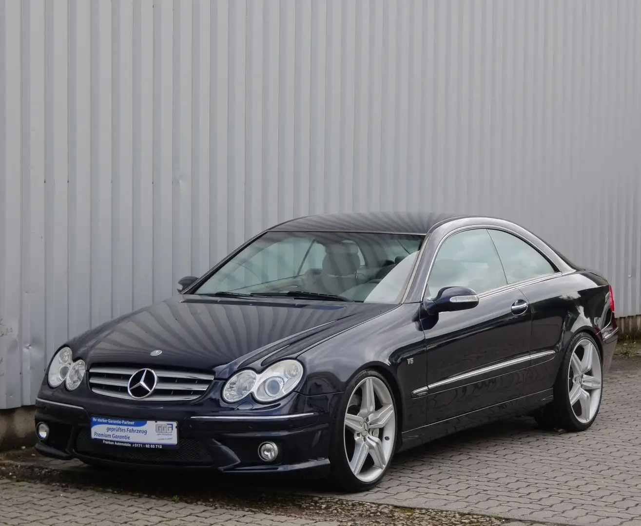 Mercedes-Benz CLK 320 Coupe- Klima-Leder-Xenon-Hammer Optik Blau - 1