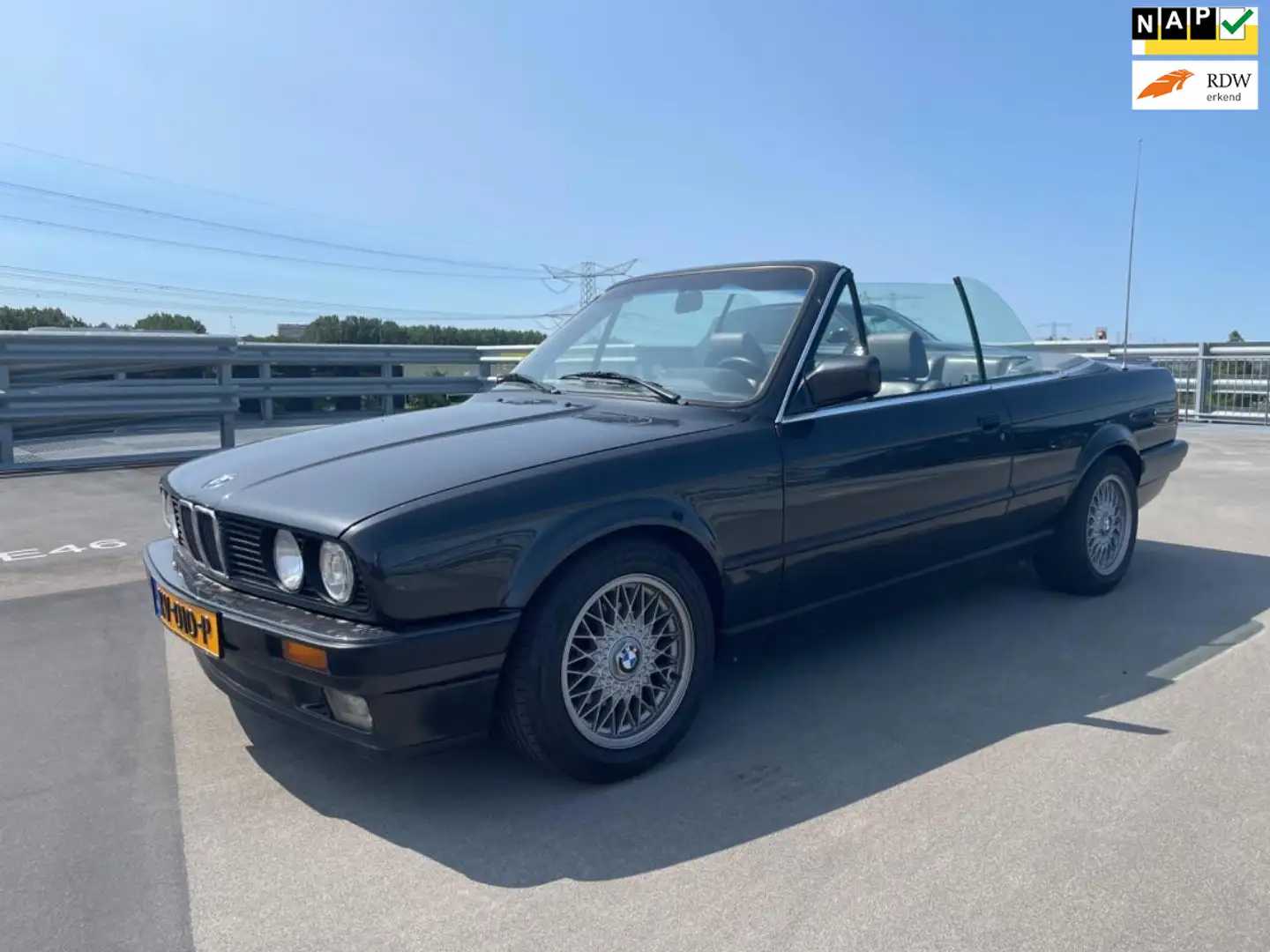 Sonstige Marken Sonstige 325i Cabrio E30  Handgeschakeld - Gerestaureerd - Schwarz - 1