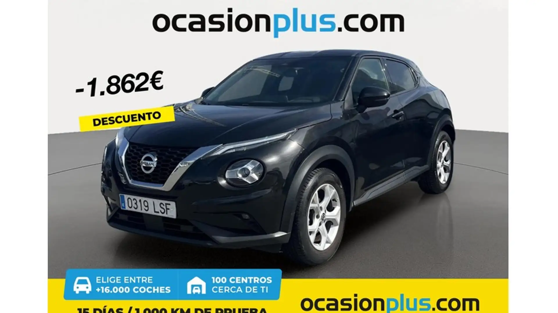 Nissan Juke 1.0 DIG-T N-Connecta 4x2 114 Noir - 1