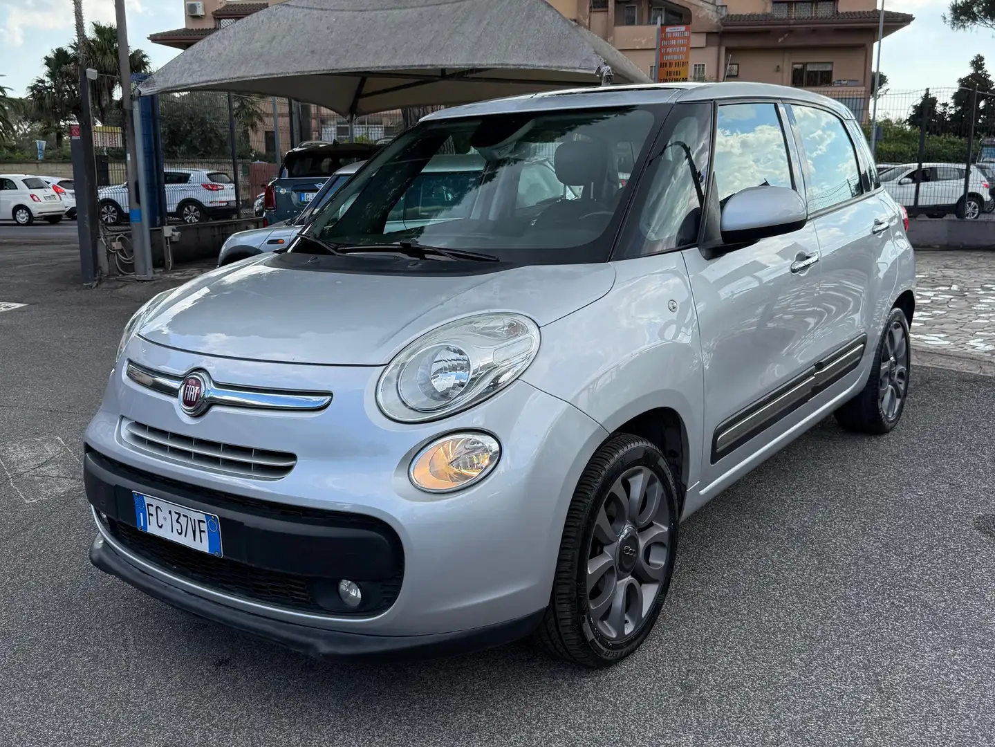 Fiat 500L 500L 2012 1.3 mjt Lounge 95cv Argento - 1