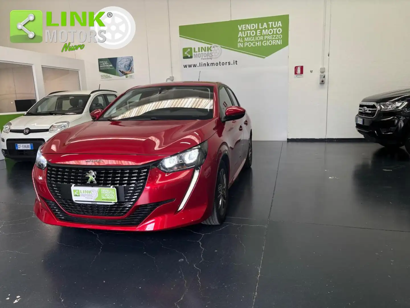 Peugeot 208 PureTech 75CV, KM CERT, NEOPATENTATI. Rosso - 1