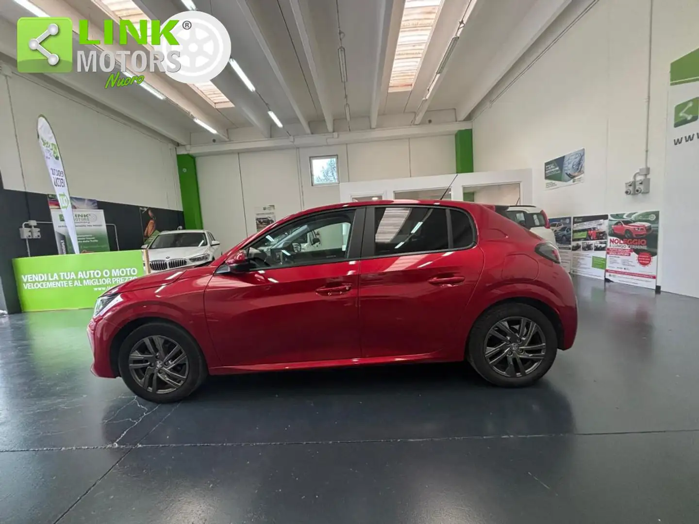 Peugeot 208 PureTech 75CV, KM CERT, NEOPATENTATI. Rosso - 2