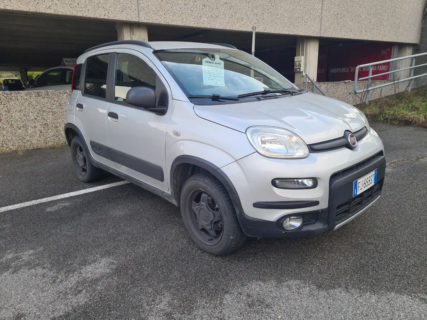 Fiat Panda Panda 1.3 MJT 95 CV S&S 4x4 Silber - 1