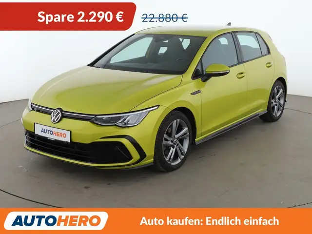 2020 Volkswagen Golf in Yellow for sale