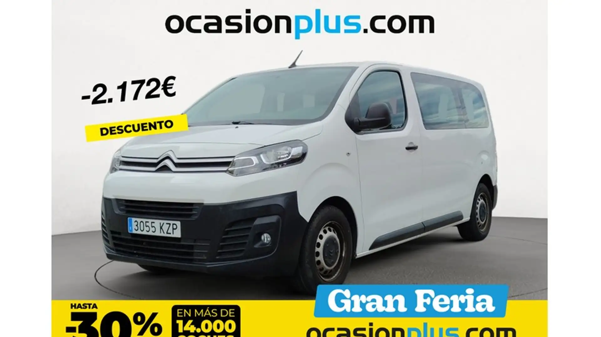 Citroen Jumpy Combi 1.5 BlueHDI Talla M Confort 120 S&S Blanco - 1