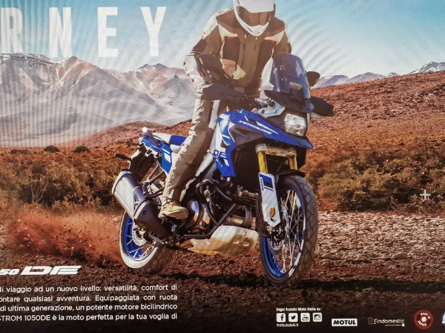 Suzuki V-Strom 1050DE NUOVO MODELLO V-STROM 1050 RUOTE A RAGGI Желтый - 2