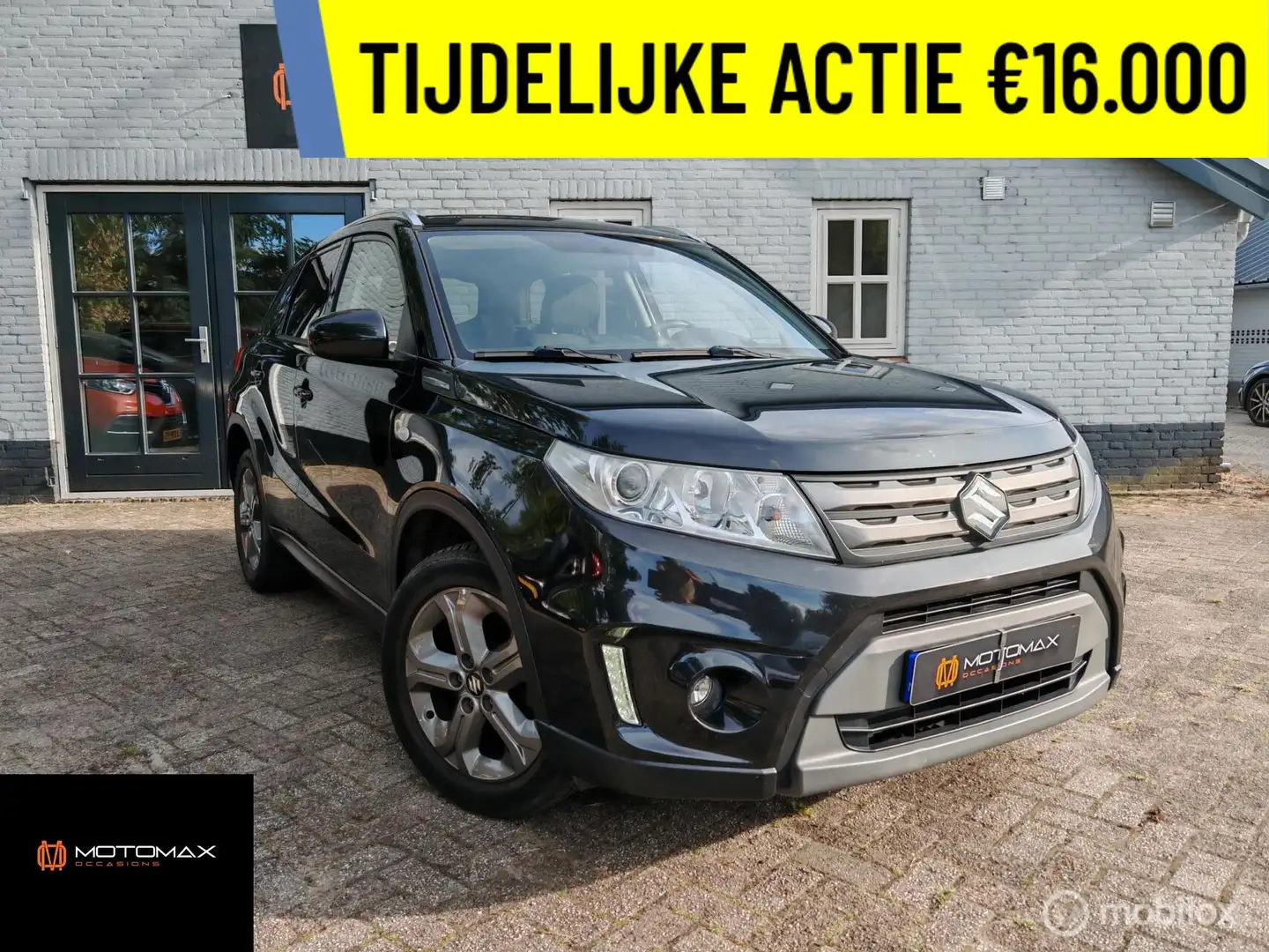 Suzuki Vitara 1.6 Exclusive|Automaat|NAP|NAVI|Achteruitrijca Zwart - 1