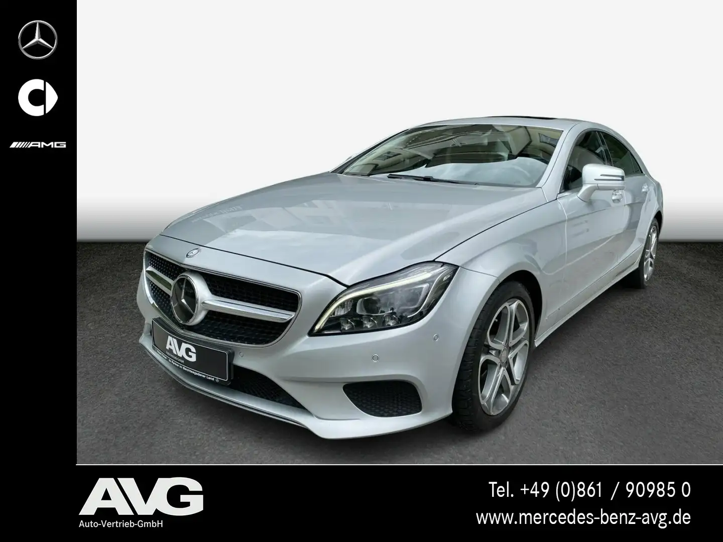 Mercedes-Benz CLS 350 CLS 350 d 4M SHD Distr. 360° Mbeam-LED Memory Plateado - 1
