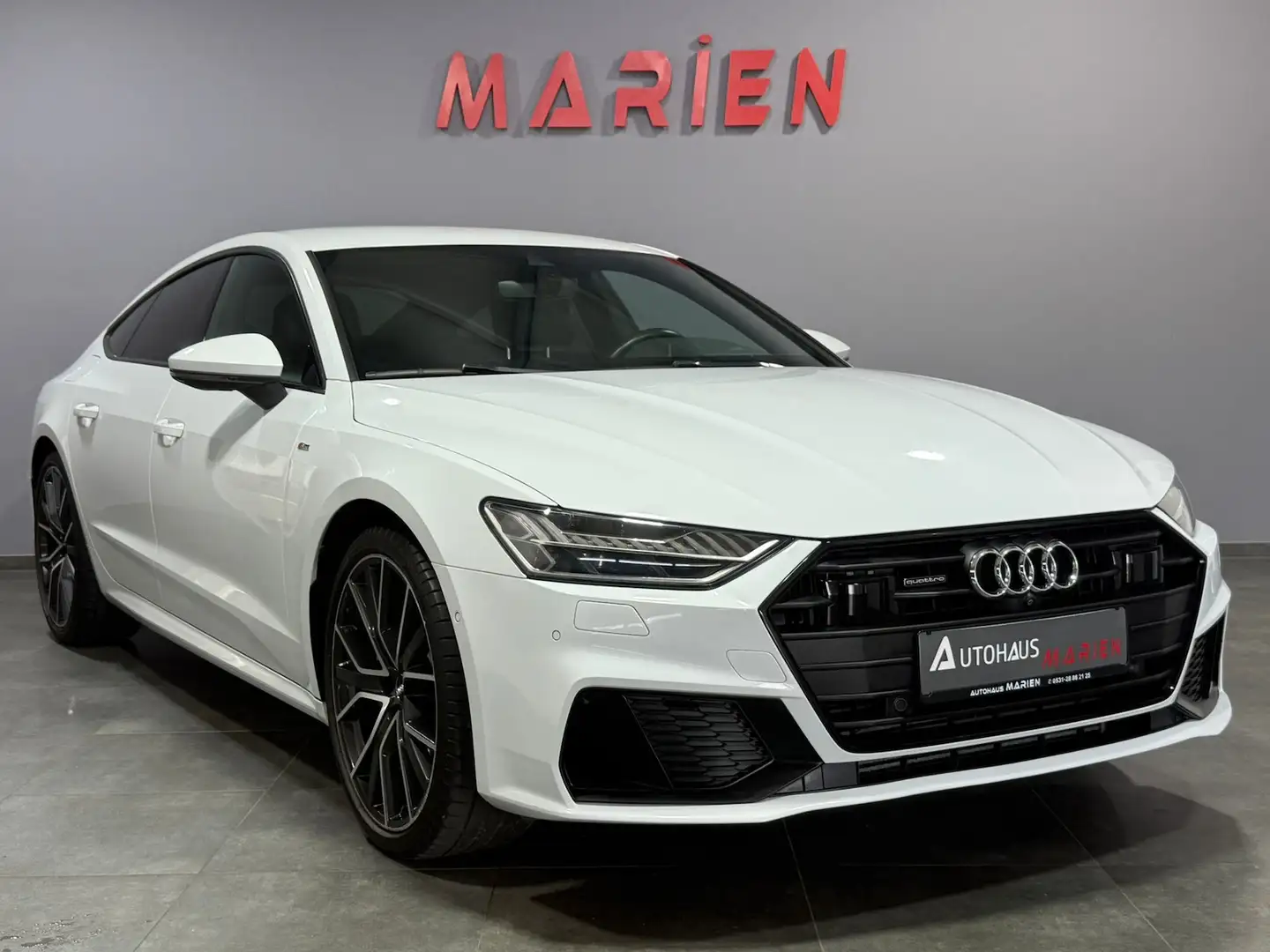 Audi A7 50 TDI QUATTRO*3X S-LINE*BLACK*MATRIX*VIRTUAL Weiß - 2
