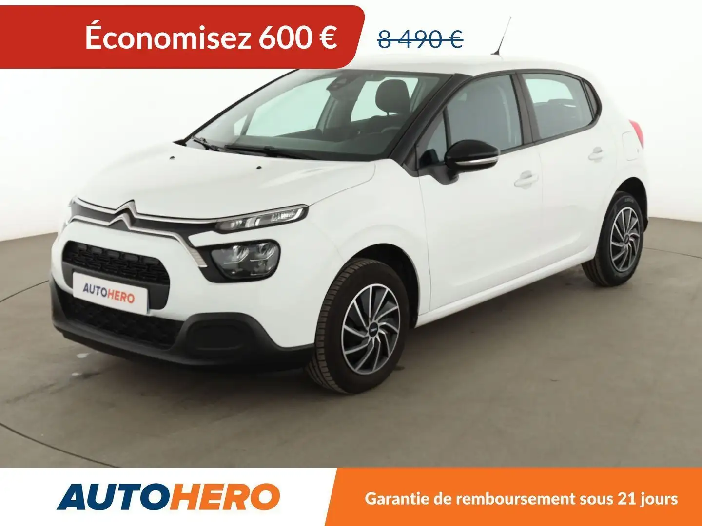Citroen C3 1.2 PureTech Live Blanc - 1