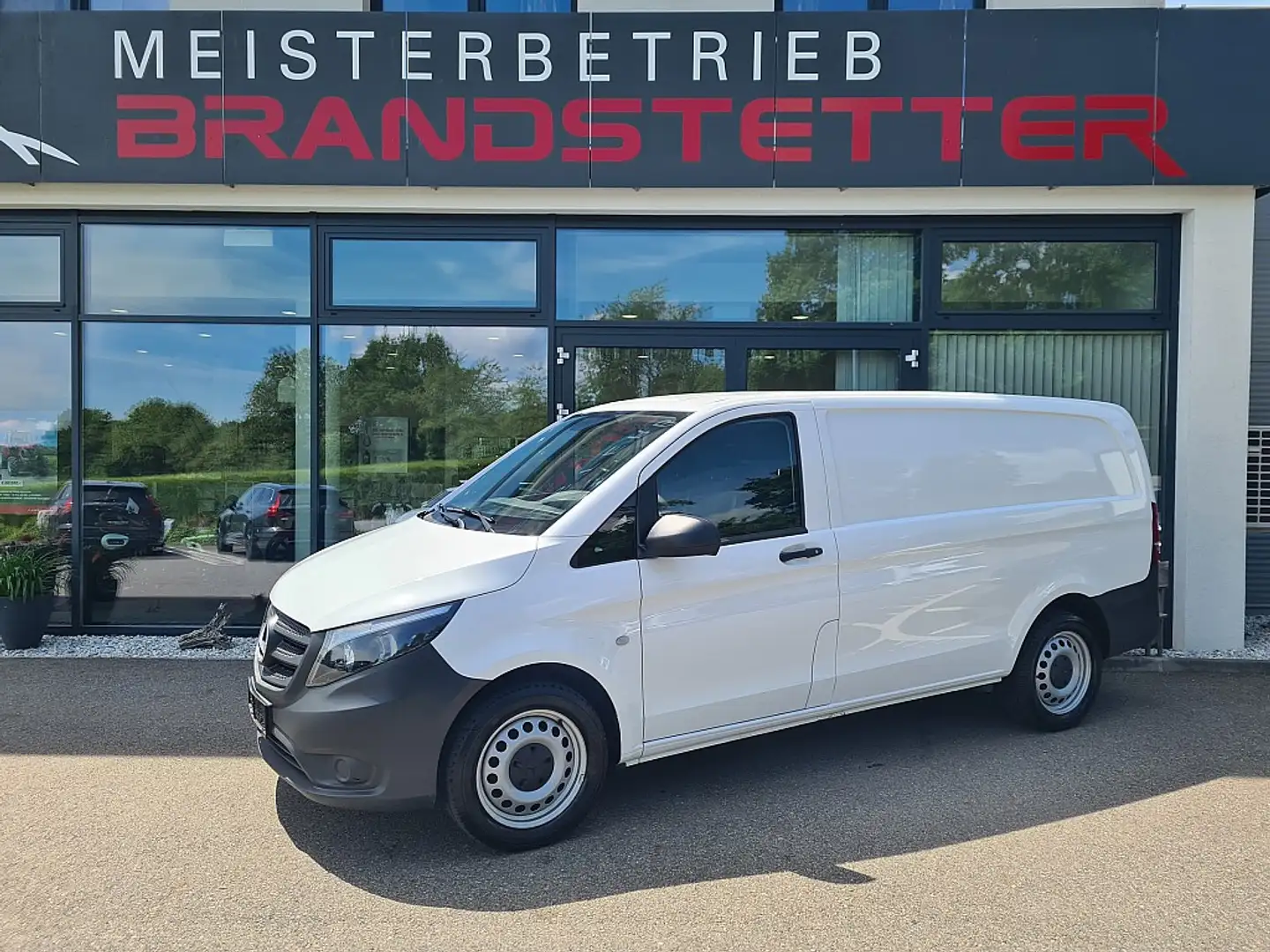 Mercedes-Benz Vito Kasten 110 CDI lang Basis 1.Besitz/MWST.au... Weiß - 1