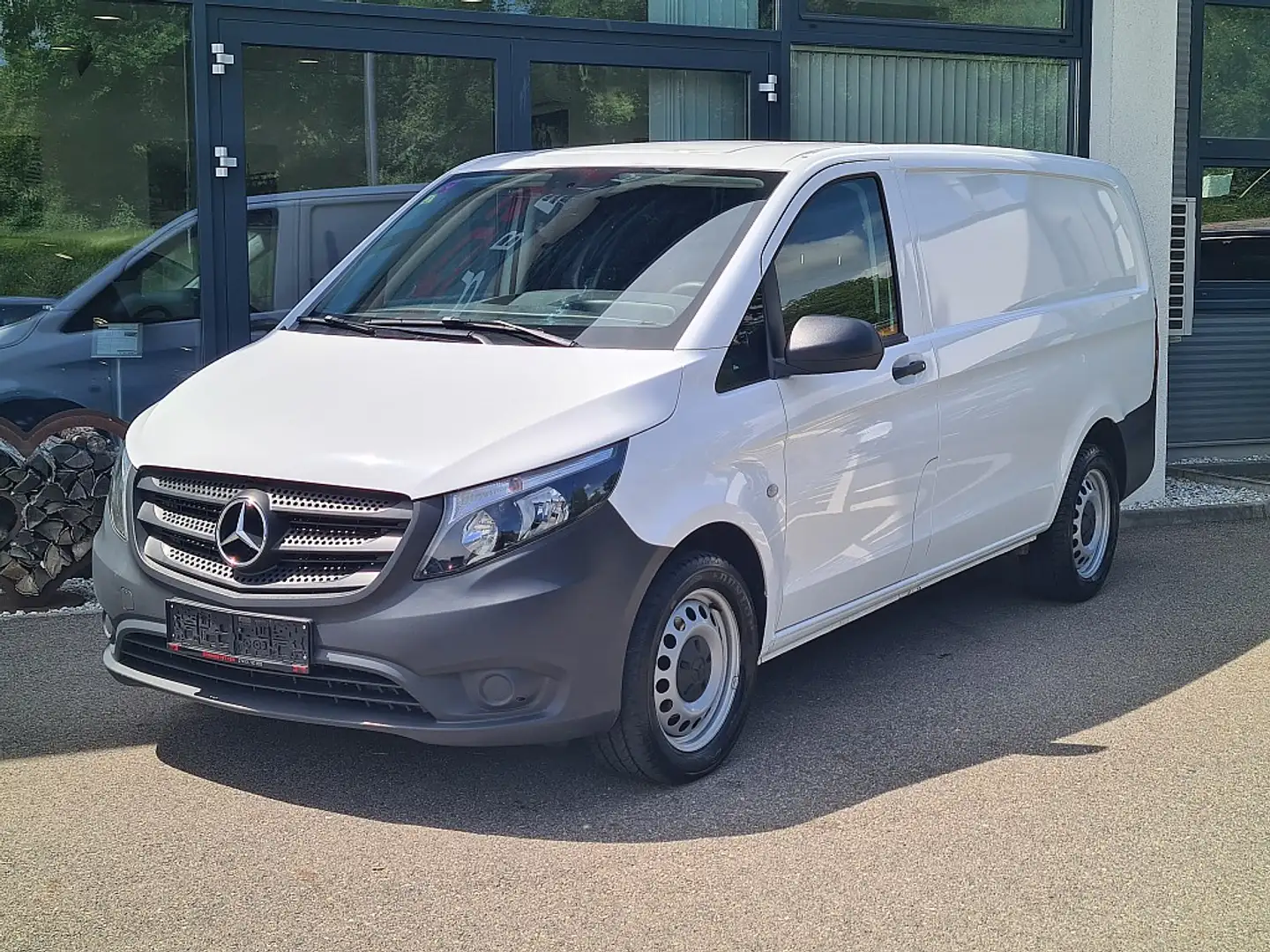 Mercedes-Benz Vito Kasten 110 CDI lang Basis 1.Besitz/MWST.au... Weiß - 2