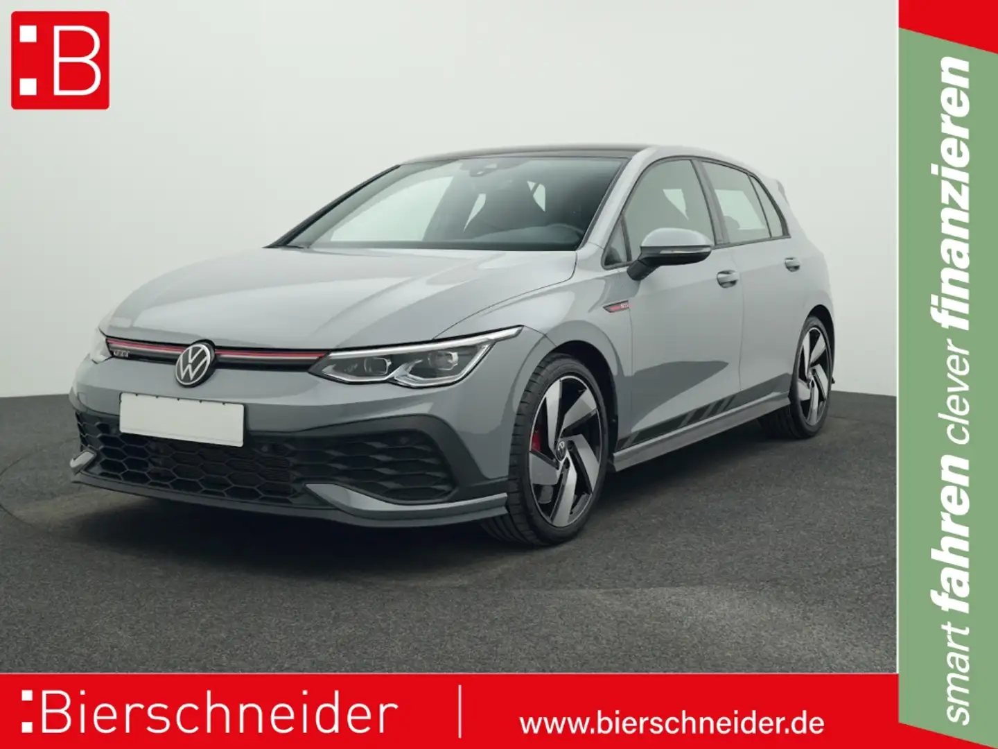 Volkswagen Golf GTI 8 2.0 TSI DSG Clubsport LED+ KAMERA NAVI Grau - 1