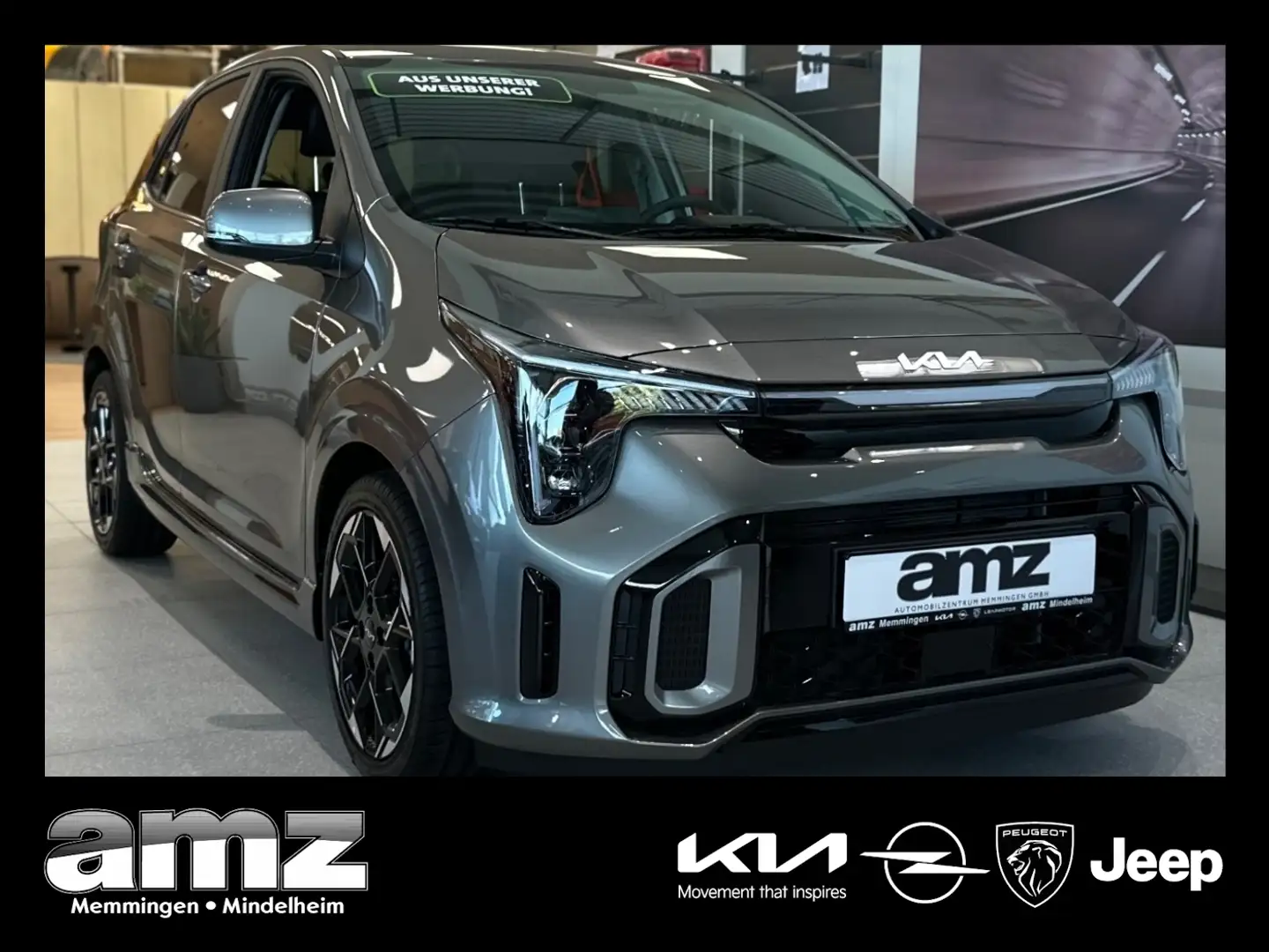 Kia Picanto 1.2 GT-Line *LED*Navi*Sitzheizung* Gris - 1