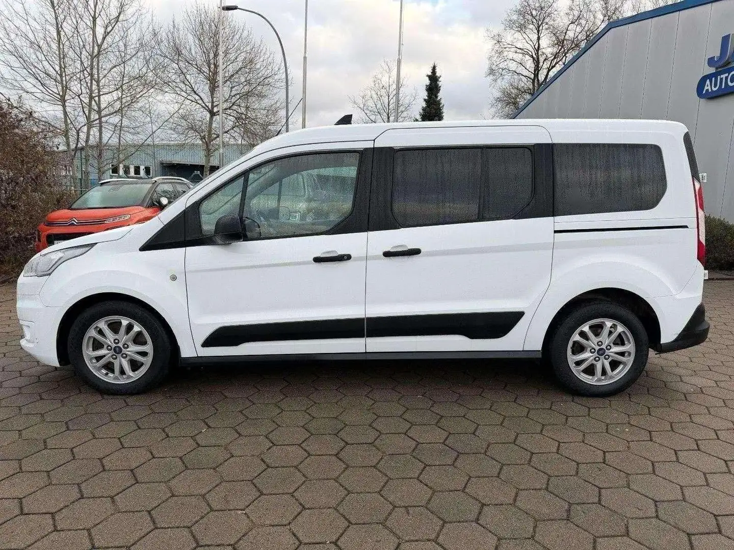 Ford Transit Connect lang Automatik AHK SHZ PDC Blanc - 2