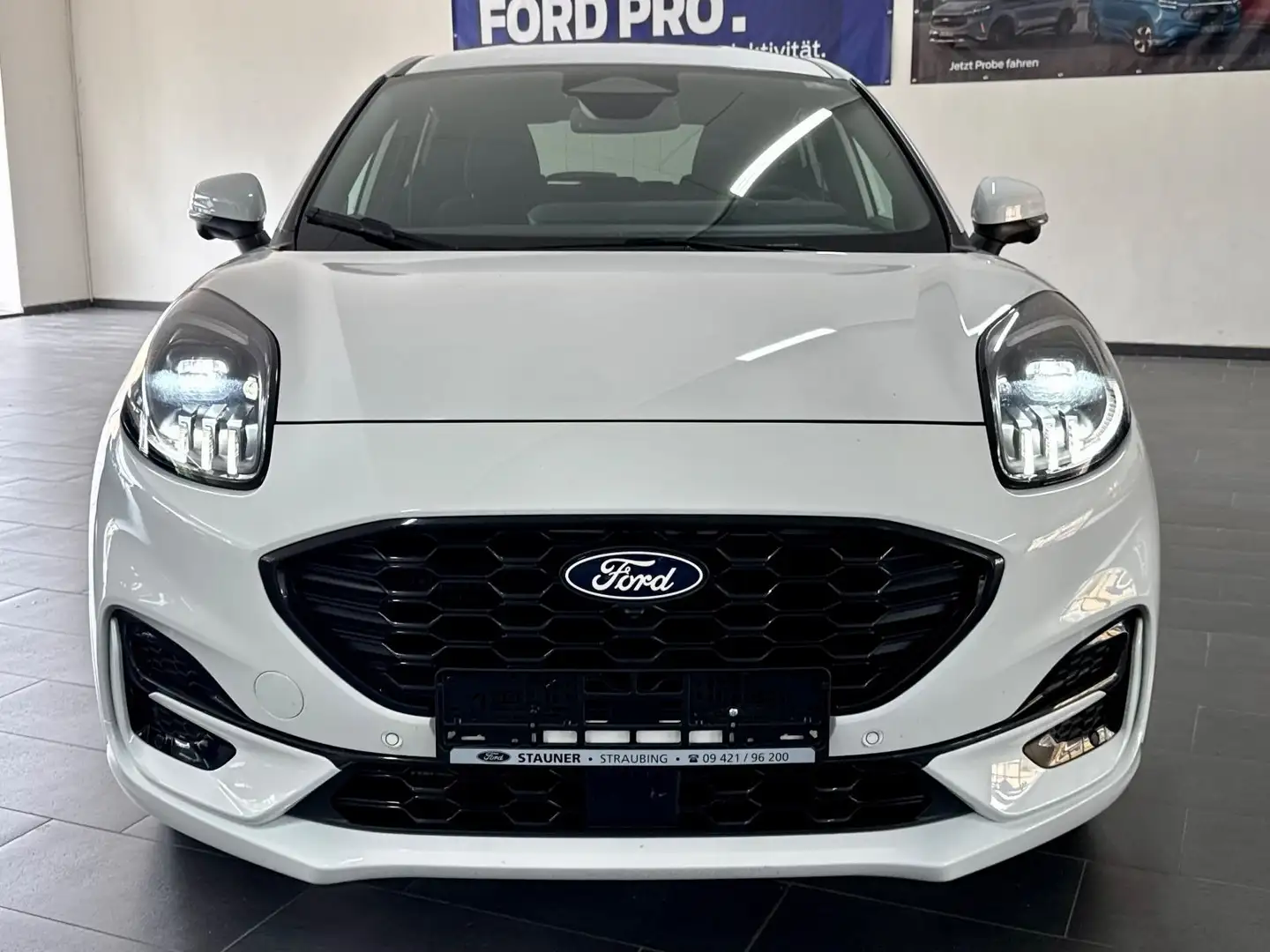 Ford Puma 1.0 EcoBoost MHEV ST-Line*NAVI*KAMERA*SHZ Weiß - 2