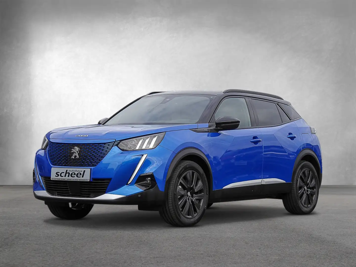 Peugeot 2008 Elektromotor 136 (e-) GT Pack ACC FLA LM Blau - 2