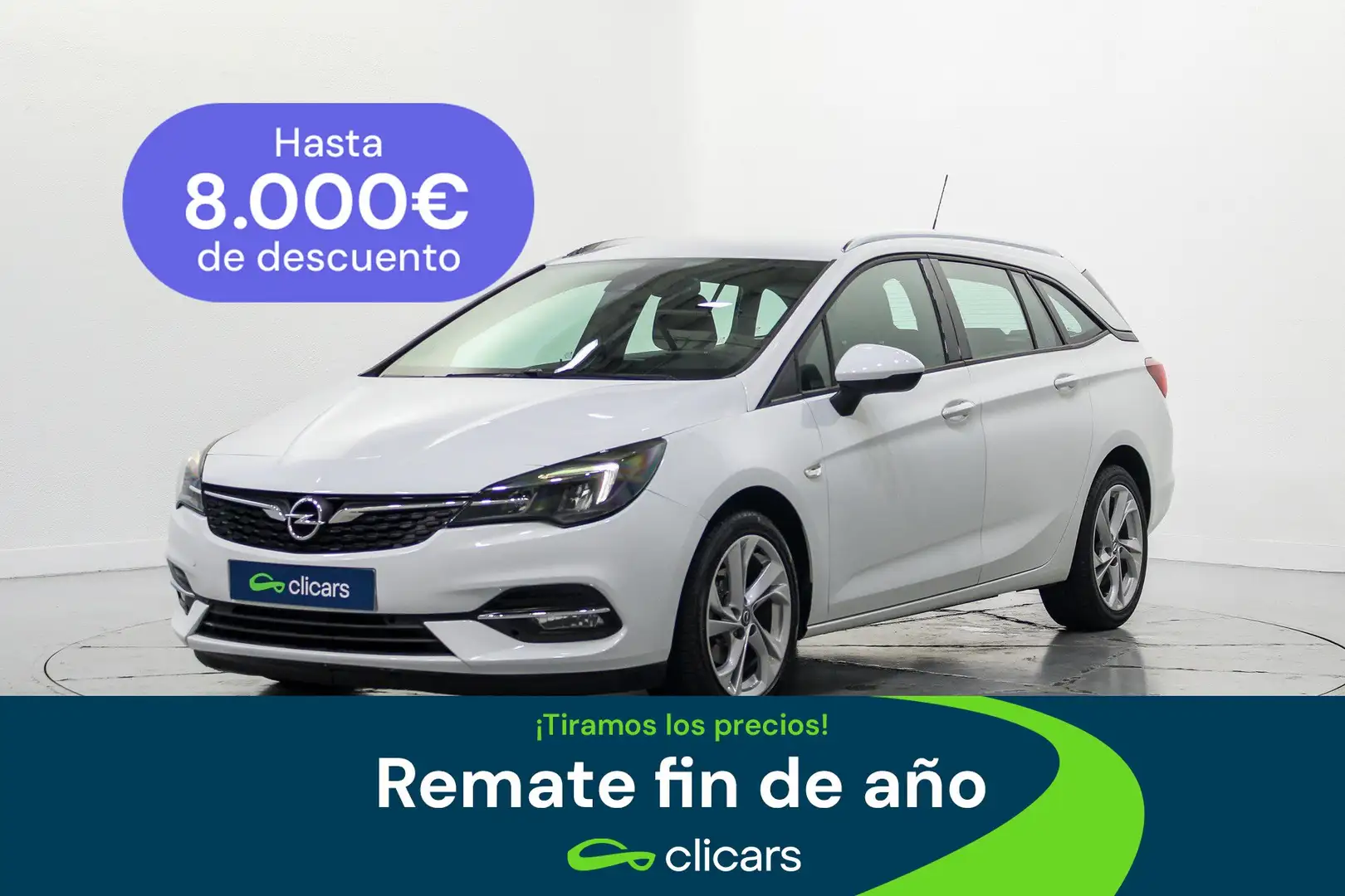 Opel Astra ST 1.5D S/S GS Line 105 Blanc - 1