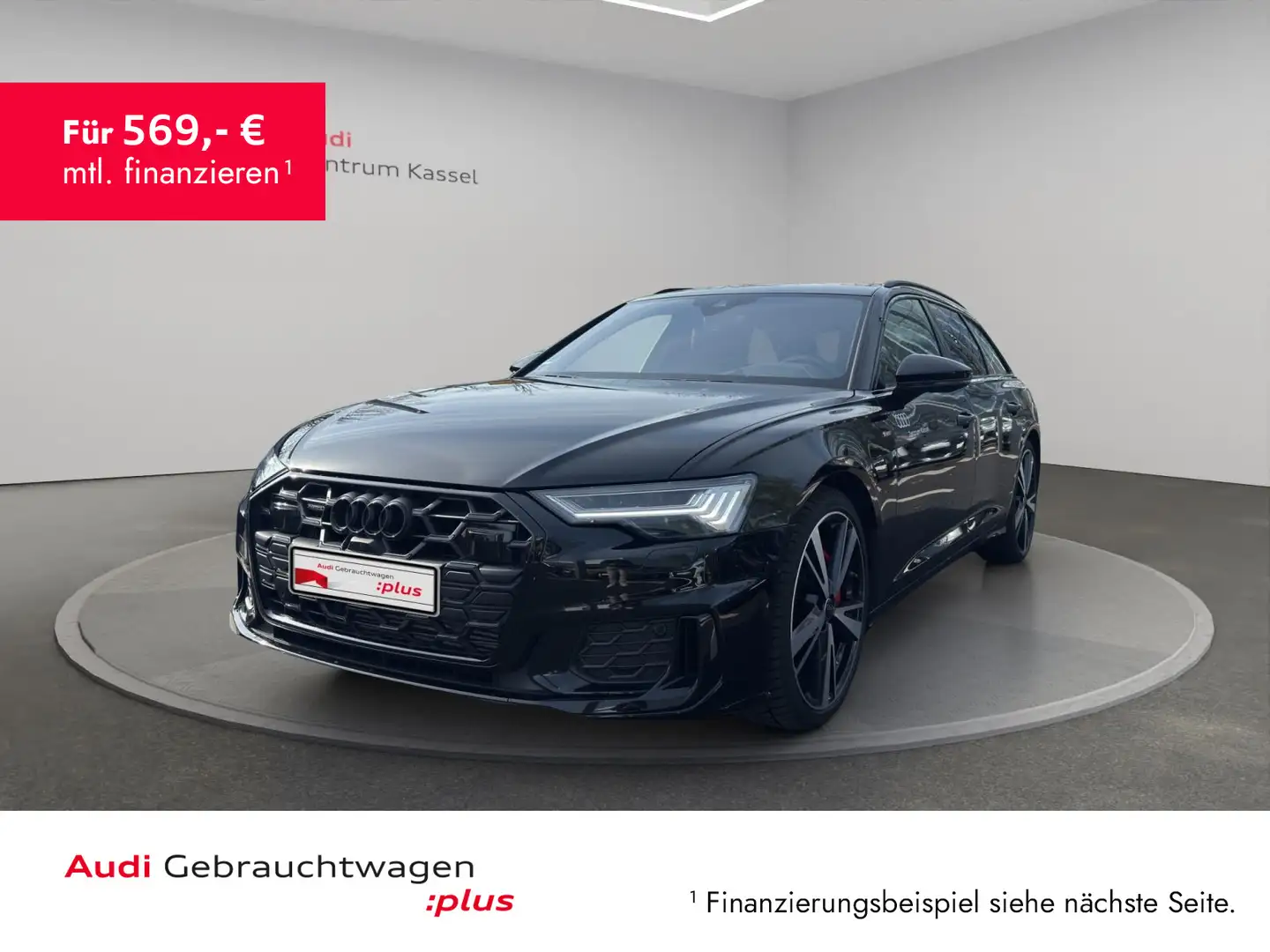 Audi A6 A6 Av. 55 TFSIe qu S line HD Matrix B&O Pano HuD Schwarz - 1
