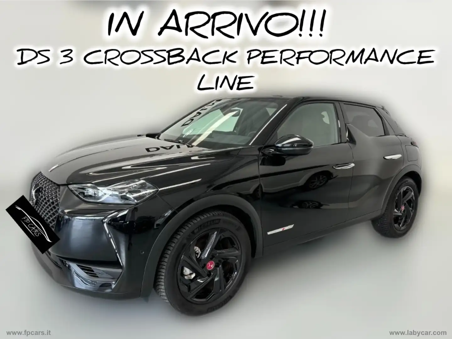 DS Automobiles DS 3 Crossback BlueHDi 100 Perform. Line Schwarz - 1