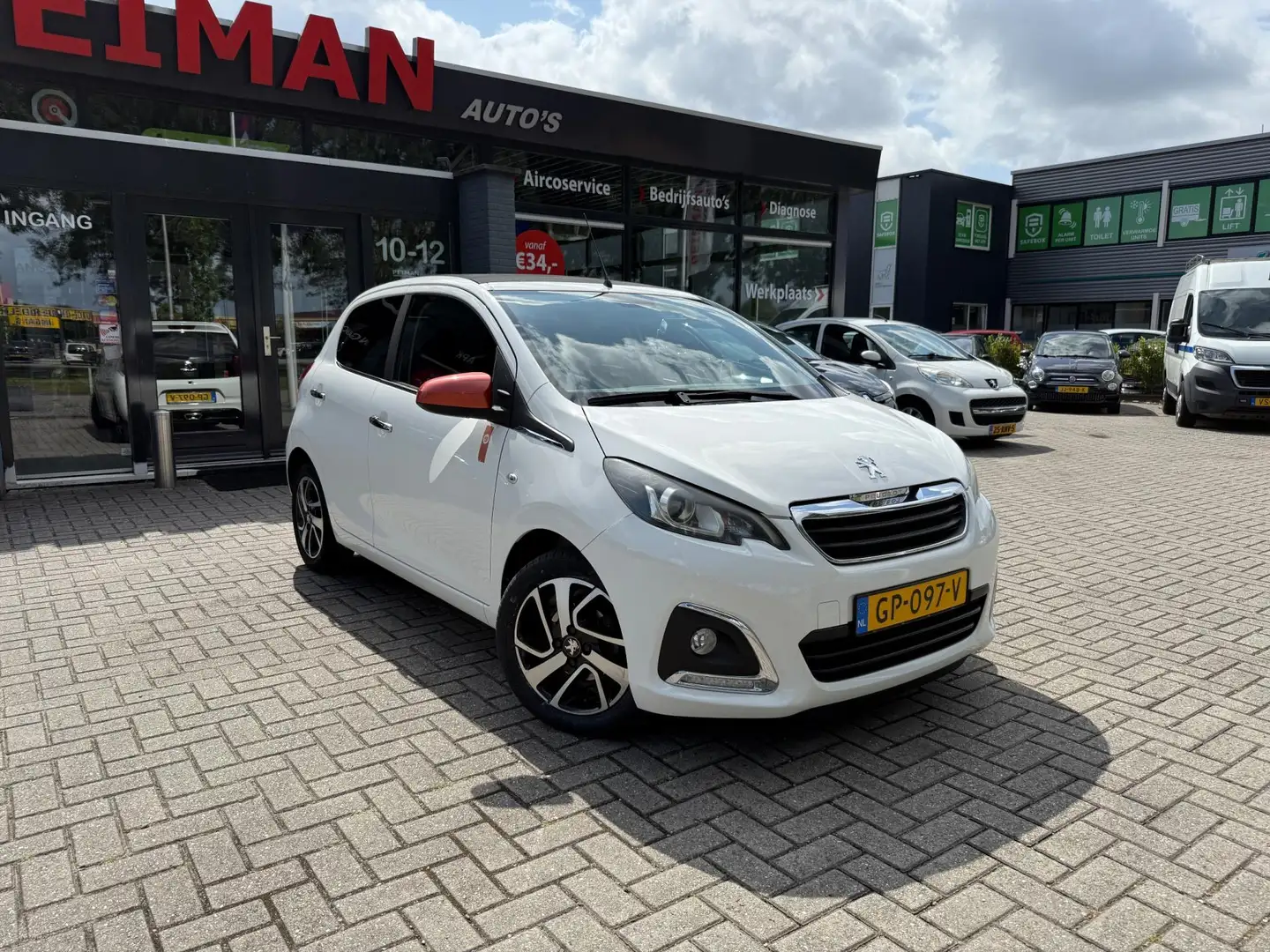Peugeot 108 1.2 Puretech TOP! Roland Garros Bianco - 2