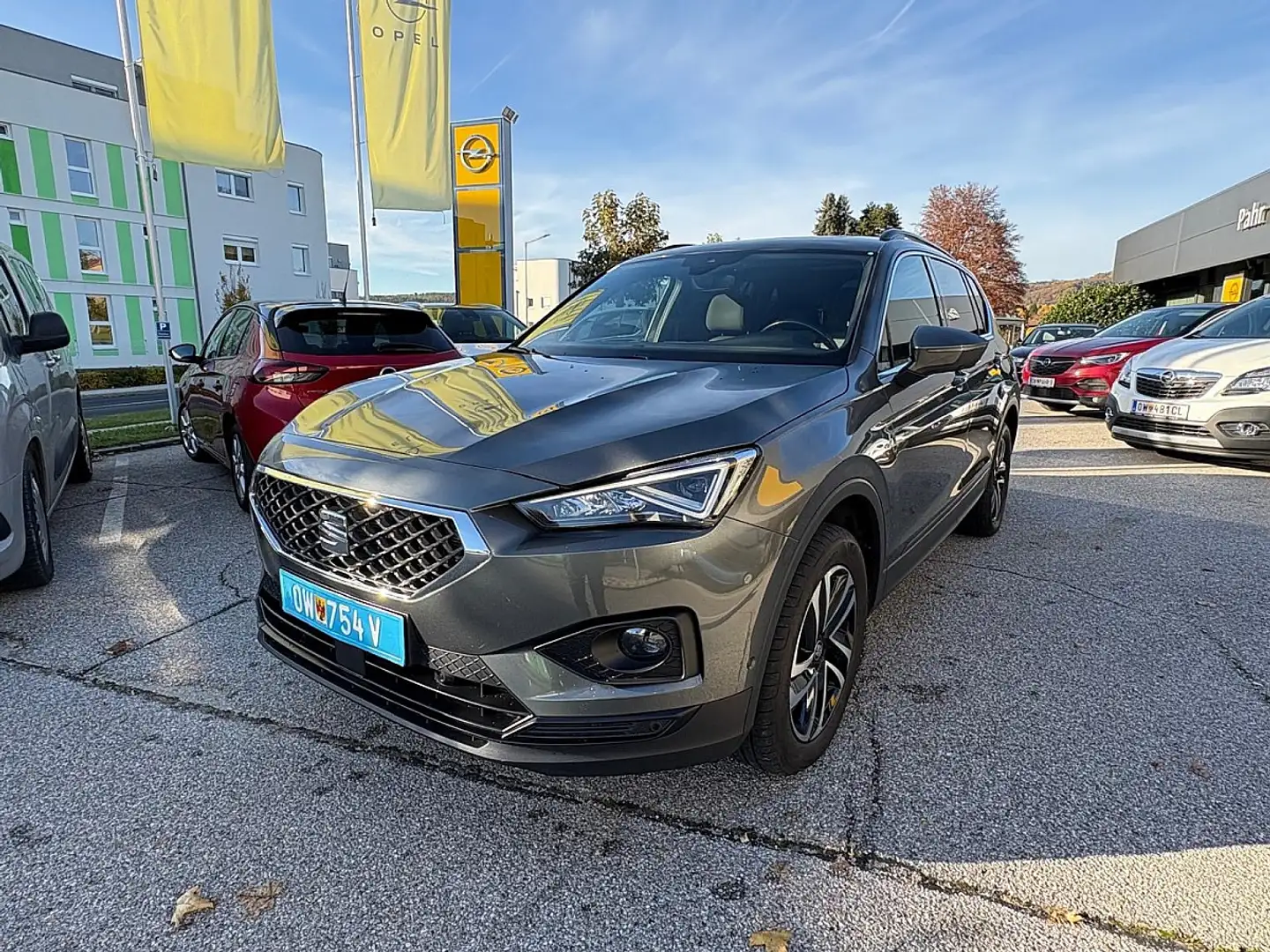 SEAT Tarraco 2,0 TDI Style DSG 4Drive **Led/Panorama/Navi/Al... Gris - 1