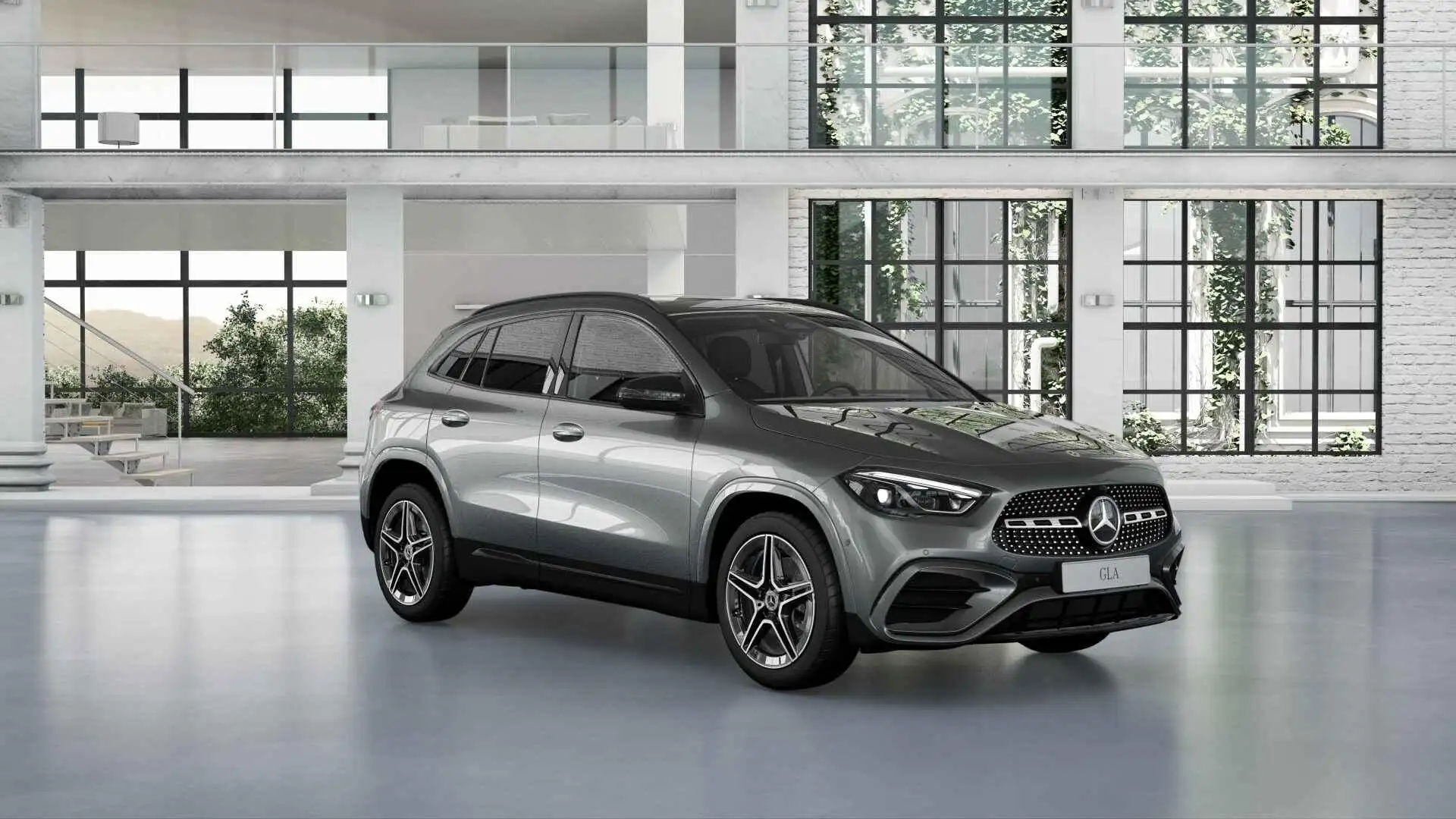 Mercedes-Benz GLA 180 Star Edition Night Pack | Panoramisch Dak | Dodeho Grau - 2