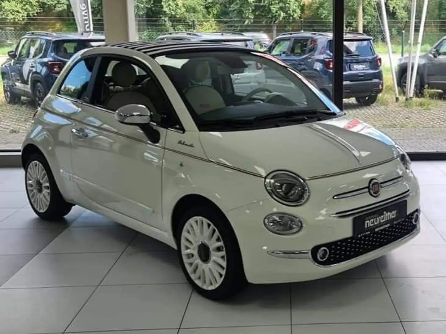 Fiat 500C 500 C 1.0 GSE Hybrid Dolcevita Weiß - 1