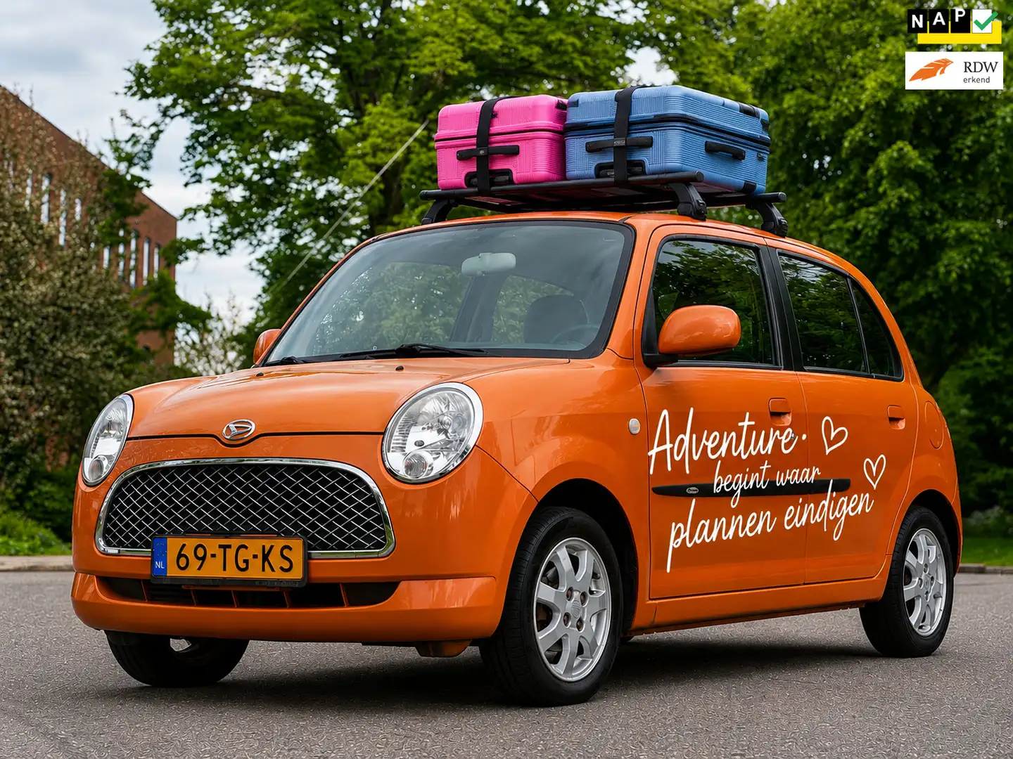 Daihatsu Trevis 1.0|LAGE KM MET NAP|UITMUNTEND STAAT| Rot - 1