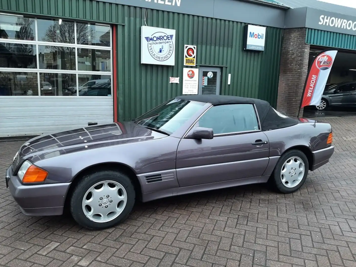 Mercedes-Benz SL 320 Cabrio nieuwstaat SL Bruin - 2