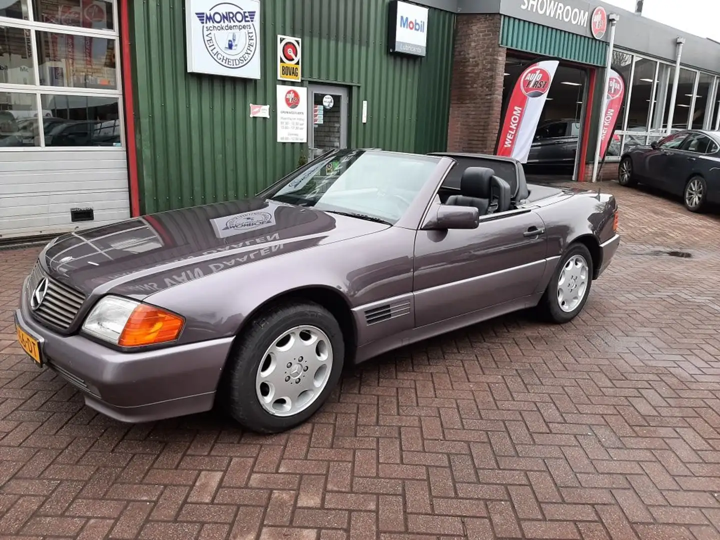 Mercedes-Benz SL 320 Cabrio nieuwstaat SL Bruin - 1