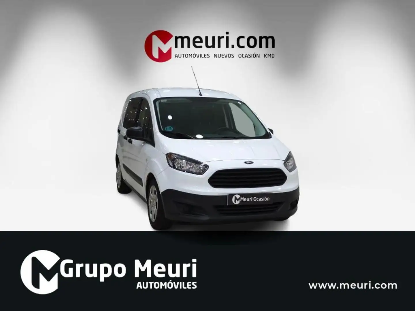 Ford Transit Courier Van 1.0 Ecob. Trend Blanc - 1