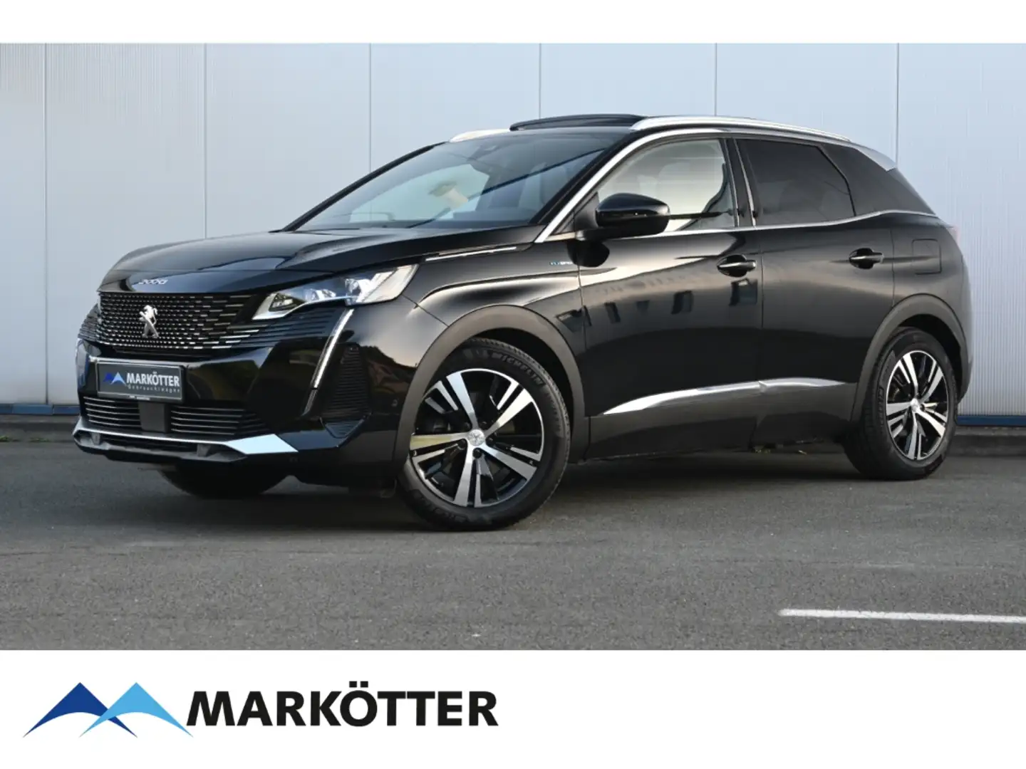 Peugeot 3008 225 Hybrid Allure/ACC/Keyl/S-Dach/Full-LED Nero - 1