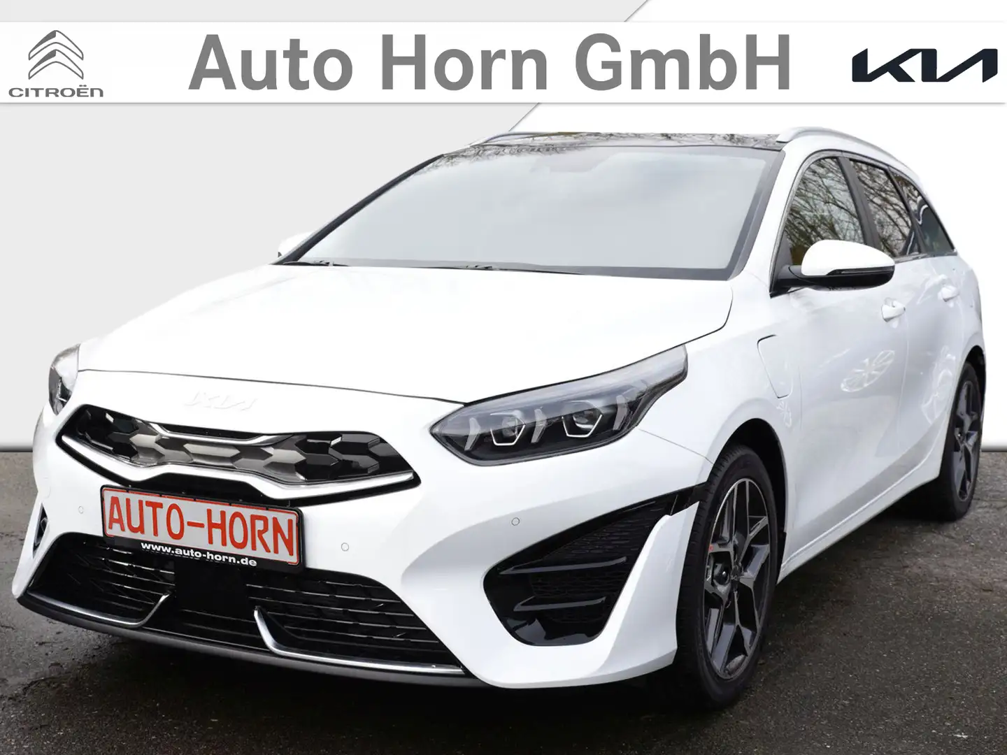 Kia Ceed SW / cee'd SW 1.6 GDI DCT OPF PHEVPlatinum Blanc - 1