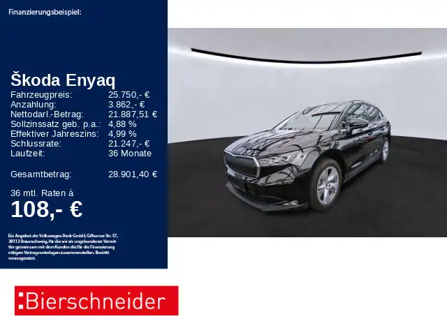 Skoda Enyaq 50 Loft 19 ACC NAVI CAM SHZ