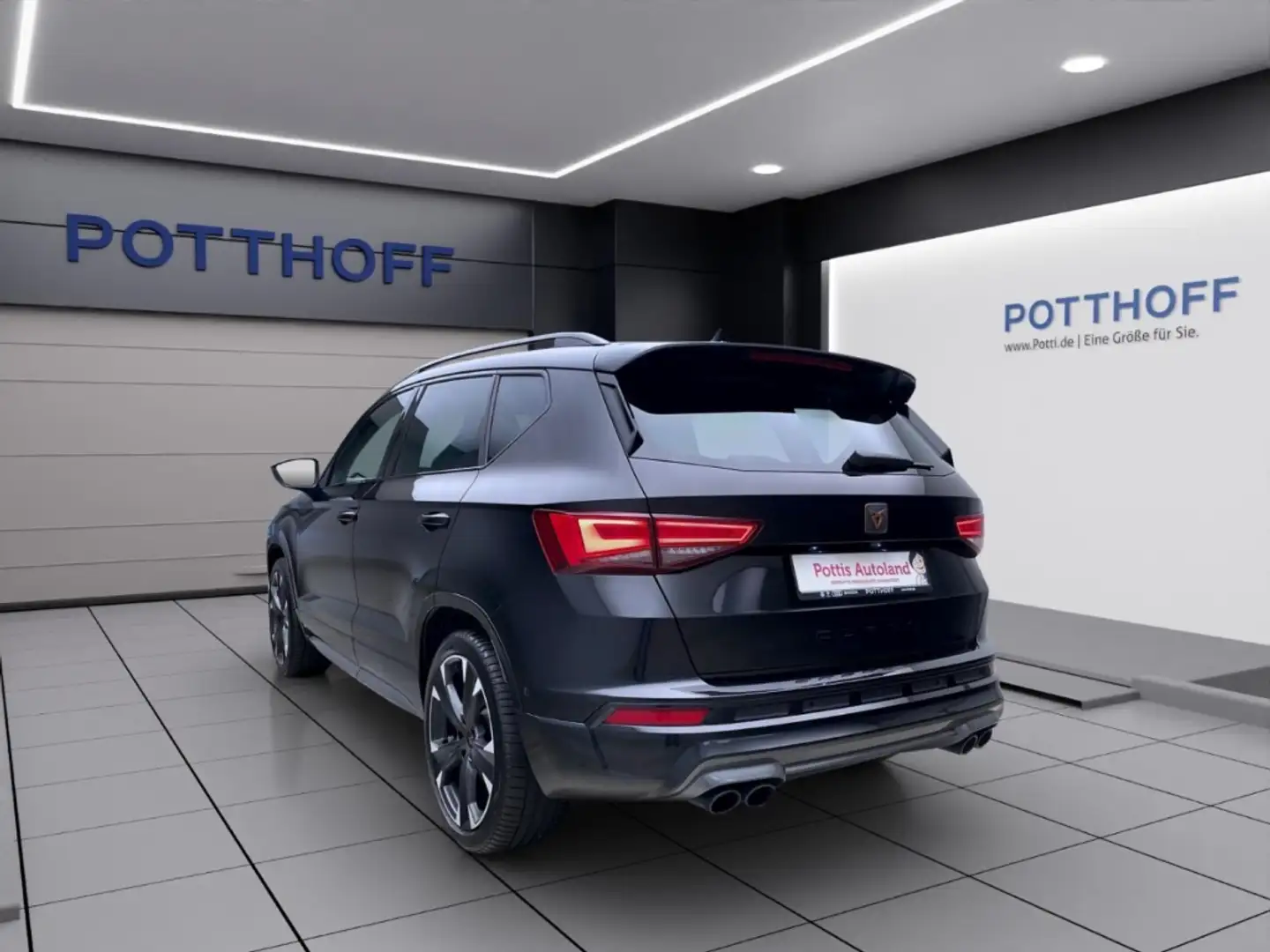 CUPRA Ateca 2.0 TSI DSG 4D VZ NAVI KAMERA KLIMA SHZG Schwarz - 2