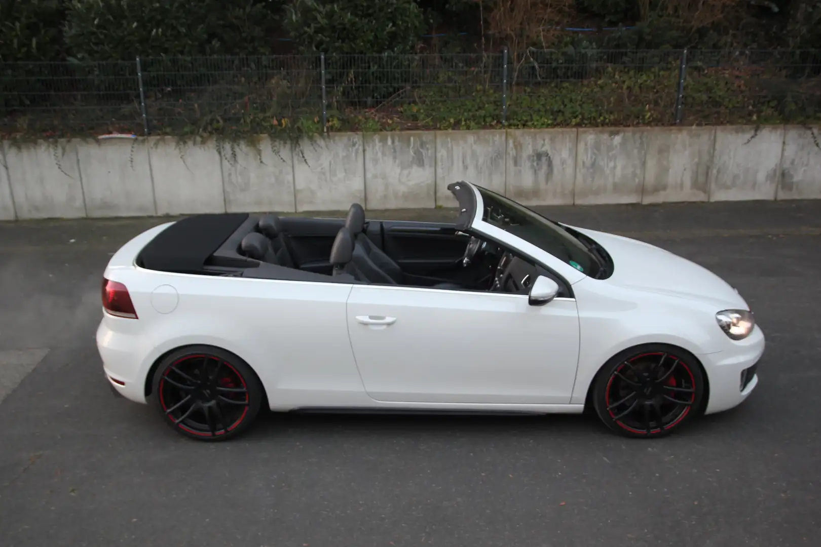 Volkswagen Golf GTI Cabrio, DSG, Leder, Alb - 1